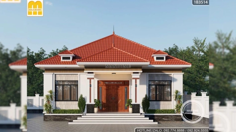 Bản Vẽ Nhà Cấp 4 Mái Bằng: Mẫu Đẹp, Tiết Kiệm, Hiện Đại 2026