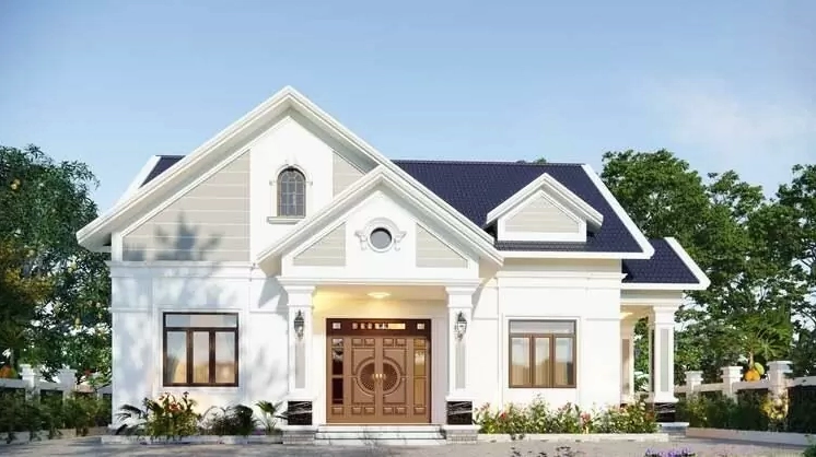 Bản vẽ nhà cấp 4 mái Thái 2026: Xu hướng thiết kế và thi công