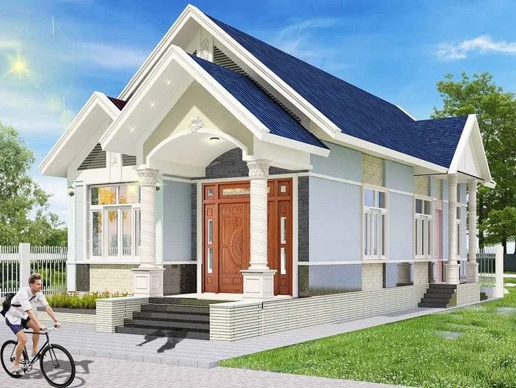 Dịch vụ tiện lợi với nhà mái thái nhỏ xây trọn gói