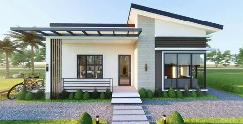 Khám phá những mẫu nhà mái lệch đẹp hiện đại và độc đáo