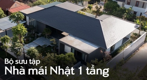 Khám phá vẻ đẹp tinh tế của nhà mái Nhật 1 tầng: Hơn 30+ mẫu thiết kế ấn tượng 2026