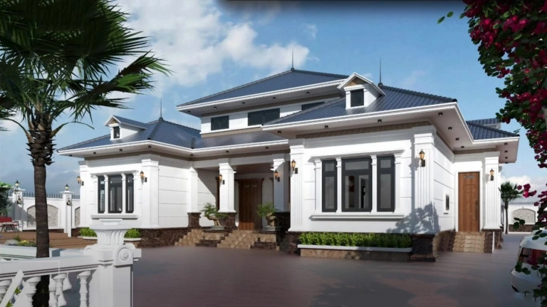 Mẫu nhà 5 gian mái nhật: Kiến trúc truyền thống kết hợp hiện đại tinh tế 2026