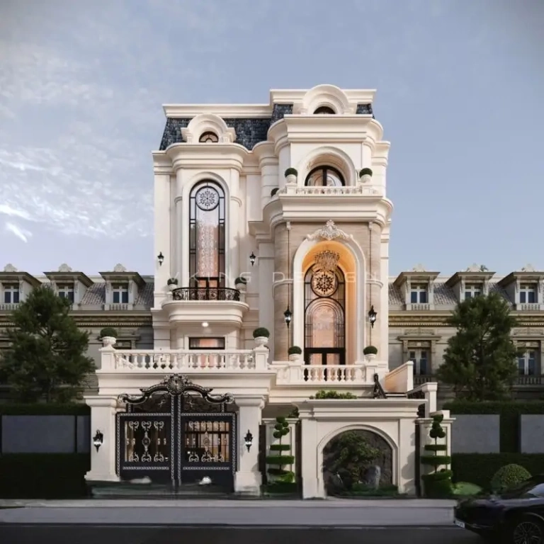 Thiết kế nhà mái Mansard đẳng cấp tạo dấu ấn kiến trúc mới