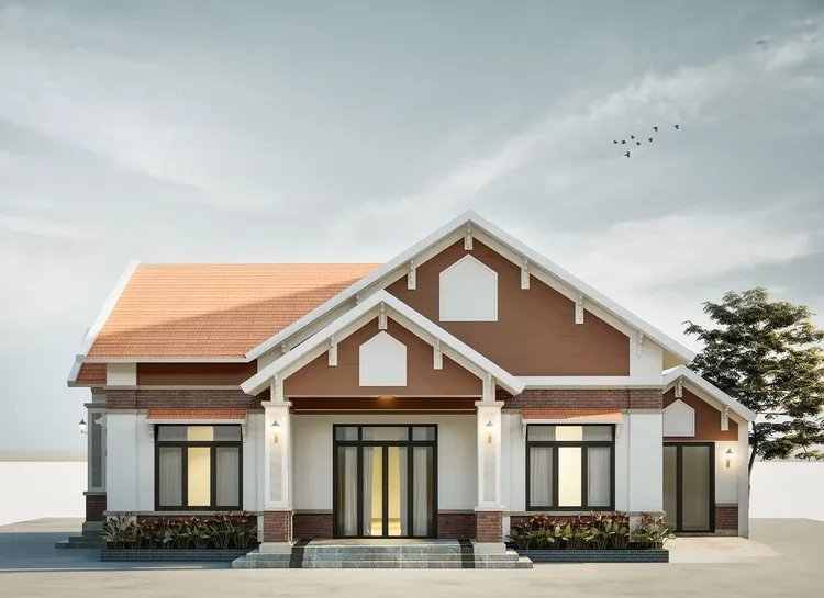 Tổng hợp ảnh mẫu nhà nóc thái cuốn hút nhất hiện nay
